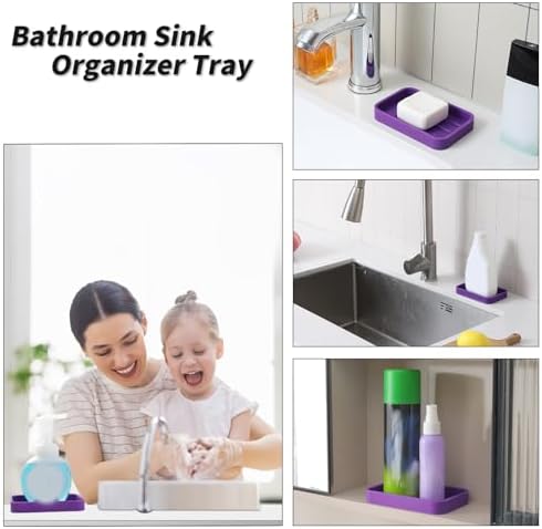 MicoYang Silicone Kitchen Sink Organizer Tray - Image 3