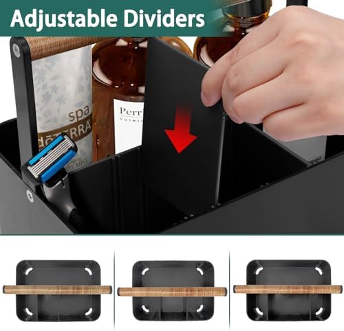 BYUNER Portable Shower Caddy Dorm: Bathroom Caddy Organizer - Image 4