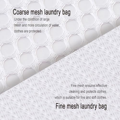 Extra Large Mesh Laundry Bags Washing Bag 6Pack Delicates Bag and Zipper - Image 7