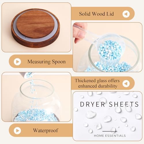 Glass Laundry Pods Container - Image 4