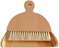Wooden Dustpan and Brush Set Desktop Table Dustpan and Brush Set by RYFCRRZ