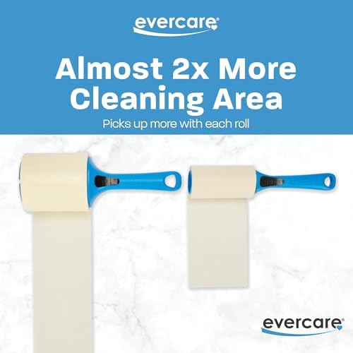 Evercare Jumbo Lint Roller, 60‑Sheet Extra‑Large Adhesive Roller - Image 7