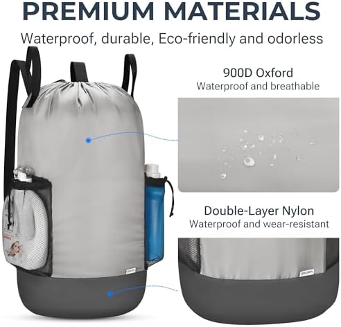 Heavy Duty Backpack Laundry Bag - Image 2