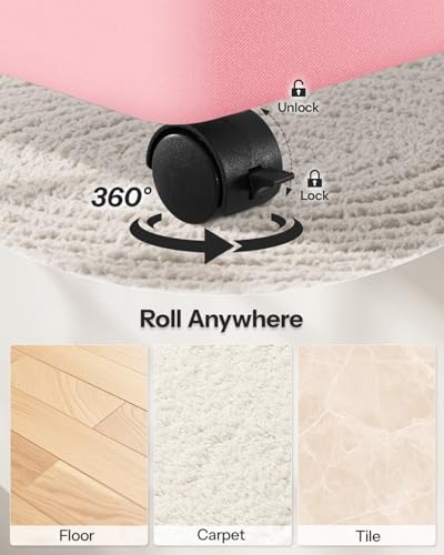 Double Laundry Basket with Wheels and Lid, 150L Clothes Hampers - Image 3