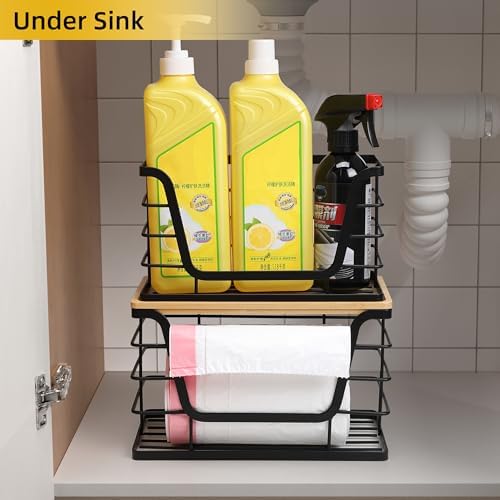ALOCEO 2 Pack Storage Stackable Kitchen Laundry Organizers - Image 2