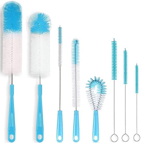 ALINK 8-Pack Bottle Cleaning Brush Set by ALINK