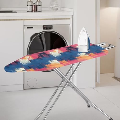Abstract Pigment Contrast Steam Ironing Board Cover, Modern Minimalist Home - Image 2