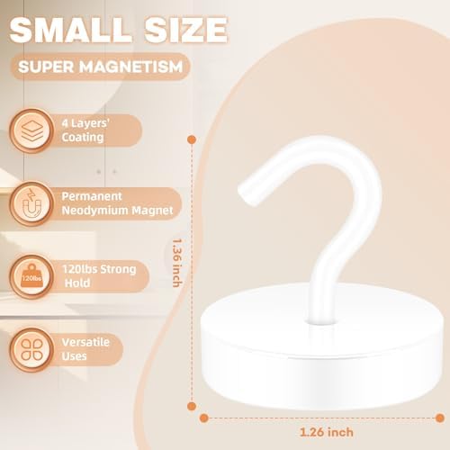 Neosmuk Magnetic Hooks Steel Tube Design - Image 5