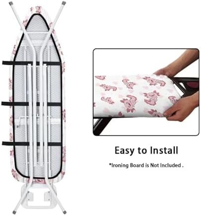 Flashideas Cute Axolotl Ironing Board Cover Ventilate Resist Scorching Cover - Image 5