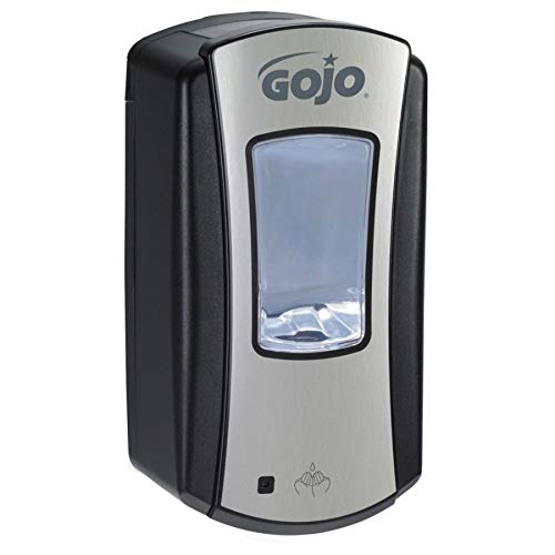 GOJO LTX-12 Automatic Foam Hand Soap Dispenser Chrome 1200mL 1ct - Image 8