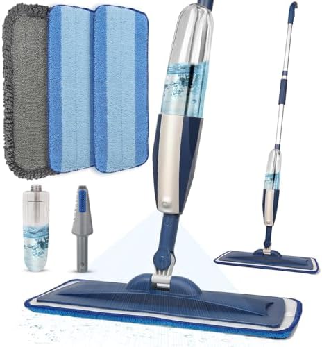 Wet Spray Mop for Floor Cleaning by PANDAGRIP