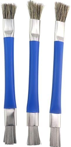 3PCS Blue Dual Head Multi Purpose Static Brush Computer Electronic Component - Image 3