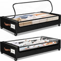 Under Bed Storage with Wheels 2Pack Storage Containers with Clear Window by SpaceHacks