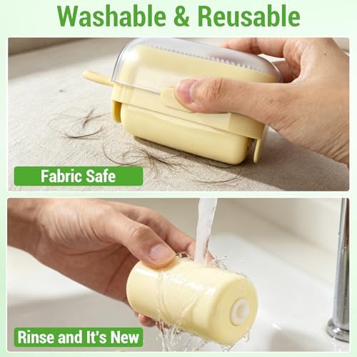 Mini Lint Brush/Roller, 2-in-1 Lint Remover - Image 4