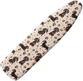 Heatproof Ironing Board Cover Dachshund Dog Paw Heart Ironing Board Protective by Unknown