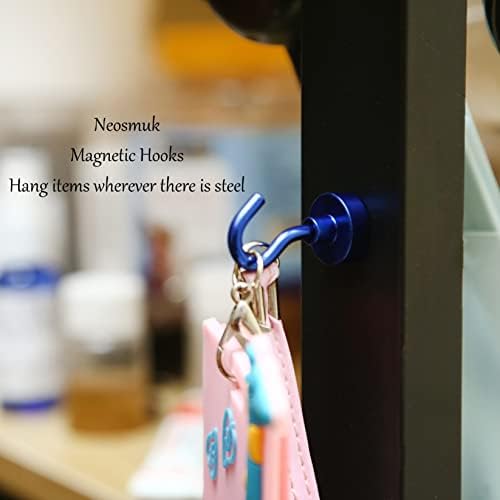 Neosmuk Magnetic Hooks for Cruise Cabins, 30lb Heavy Duty, 4 Pack - Image 2