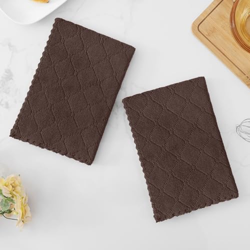 Homaxy 12 Pack Super Soft Absorbent Dish Cloths - Image 7