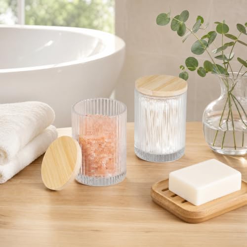 SheeChung 2 Pack Glass Apothecary Jar - Image 4
