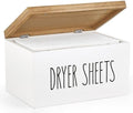 Dahey Dryer Sheet Holder, Laundry Wooden Container Holds 180 Sheets by Dahey
