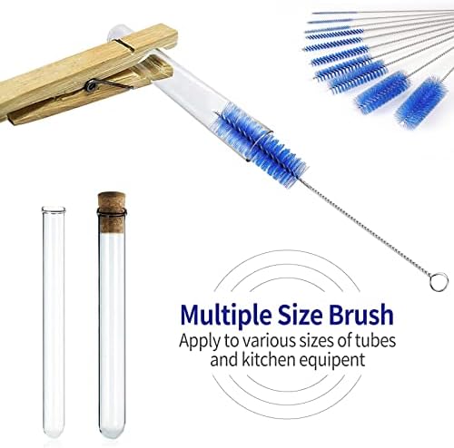 CiaraQ Bottle Cleaning Brushes, 8 Inch Nylon Tube Brush Set - Image 5