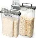 Komzon Rice Storage Containers, Airtight Cereal Containers Storage, BPA Free by Komzon