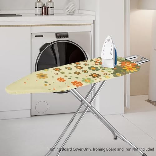 Hippe Flower Ironing Board Cover and Pad 15 x 54 Iron Board Protective Ironing - Image 2