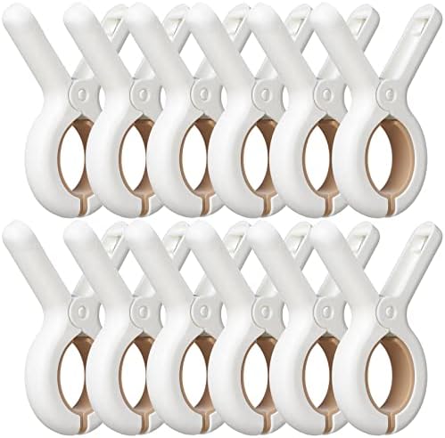 12 Pack Plastic Clothes Pins by Sunkaioo