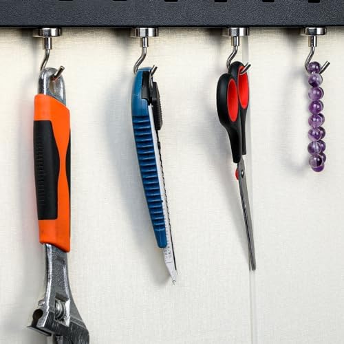 MIKEDE Magnetic Hooks 50Lbs Heavy Duty Magnets - Image 6