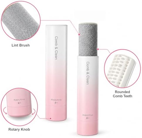 pet Hair Remover Roller，Reusable lint Roller ，pet Fur Remover，lint Roller - Image 2