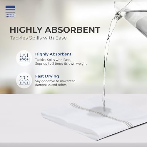 THREAD SPREAD Premium Kitchen Towels Set - Image 3