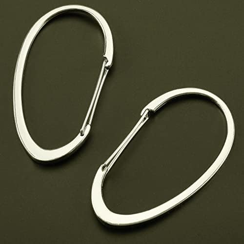 Nickel Shower Curtain Rings, Rustproof Shower Curtain Hooks - Image 2