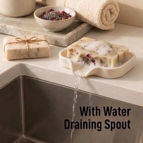 Zulay Kitchen Small Silicone Sponge Holder – Space-Saving Sink Organizer Tray - Image 2