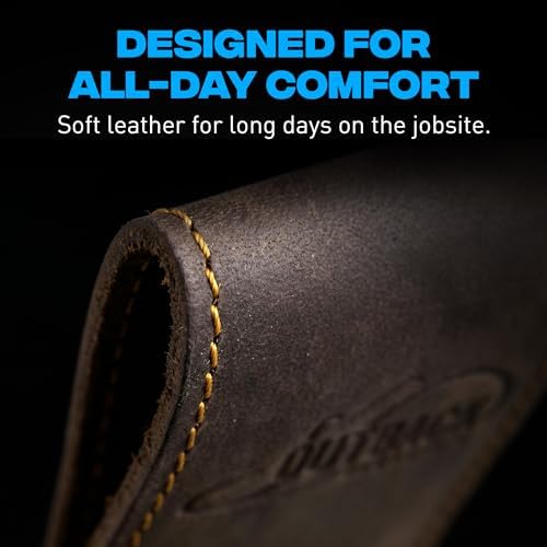 OX Tools Leather Tool Holsters & Pouches – Hammer, Tape Measure, Utility & - Image 5