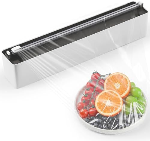 Magnetic Plastic Wrap Dispenser by Quasziwa