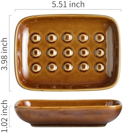 Miamolo Soap Dish for Shower, Soap Holder - Image 6