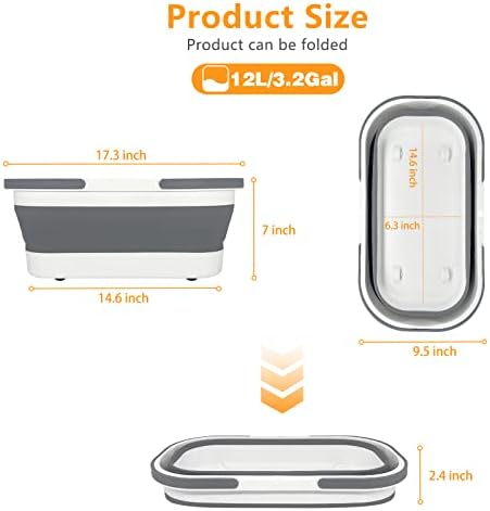 Goderewild Collapsible Plastic Bucket - Image 2