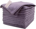 Premium 400 GSM Microfiber Cleaning Cloths, 12 Pack Ultra Absorbent Lint-Free by SURPRISEPIE