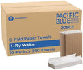 Pacific Blue Basic by Georgia-Pacific PRO C-Fold Paper Towels, 10.1” x 12.7” by Georgia-Pacific