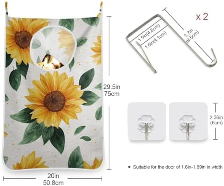 Door Hanging Laundry Hamper Bag - Image 4