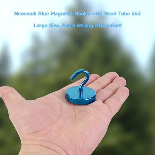 Neosmuk Magnetic Hooks for Cruise Cabins, 170lb Heavy Duty, 4 Pack - Image 2