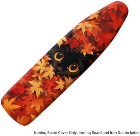 Thanksgiving Black Cat Ironing Board Cover and Pad, Standard Size 16x55 inche - Image 6