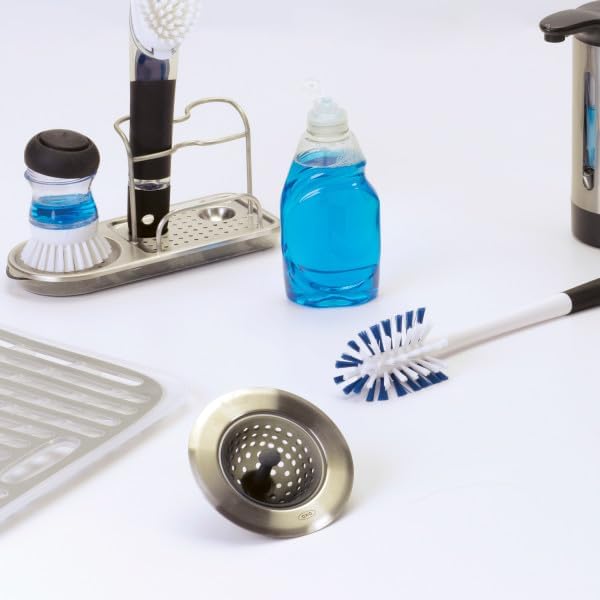 OXO Good Grips Silicone Sink Drain Strainer, Kitchen Sink Stopper - Image 5