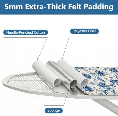 Ironing Board Covers and Pad, 15 * 54in Standard Size, - Image 3