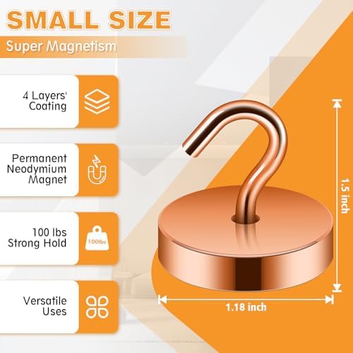 Neosmuk Magnetic Hooks Steel Tube Design - Image 4