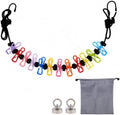 Travel Clothesline for Cruise Ship, Stretchable Clothes Line by Unknown