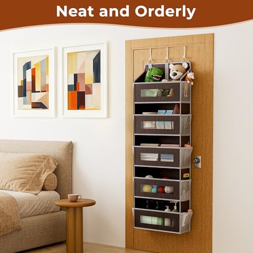 2 Pack 5 Tier Over the Door Organizer - Image 5
