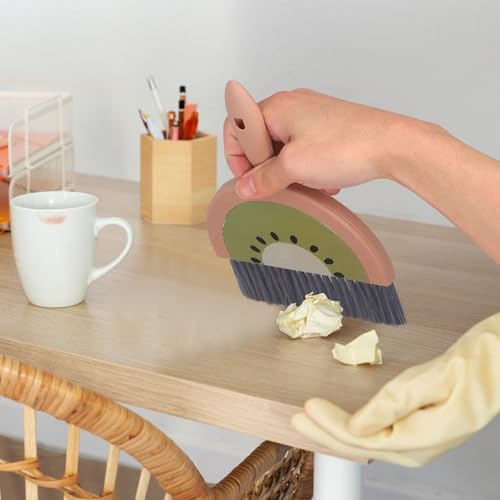 OUNONA Mini Broom and Dustpan Set Practical Combination Small Cleaning Tool - Image 5