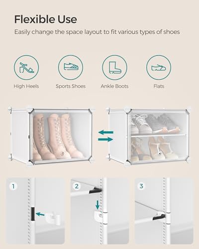 SONGMICS Shoe Rack, 4-Tier - Image 7