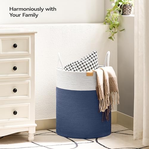 Nunsino Laundry Hamper 62L, Large Laundry Basket - Image 2