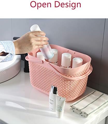 Plastic Portable Shower Caddy Basket, Storage Organizer - Image 2